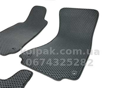 Килимки в салон Audi A4 В8/A5 Sportback 2008-2015, EVA, чорні, 5 шт., AVTM BLCEV1017 — фото 5