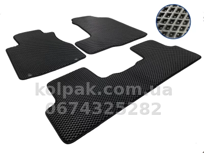 Килимки в салон Honda CR-V 2006-2011, EVA, чорні, 4 шт., AVTM BLCEV1206 Килимки в салон Honda CR-V 2006-2011, EVA, чорні, 4 шт., AVTM BLCEV1206