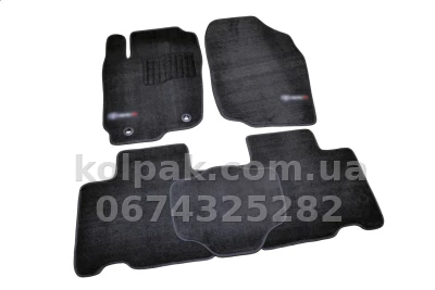 Ворсові килимки в салон Toyota Rav4 2013-, Premium, чорні, AVTM BLCLX1644 Ворсові килимки в салон Toyota Rav4 2013-, Premium, чорні, AVTM BLCLX1644