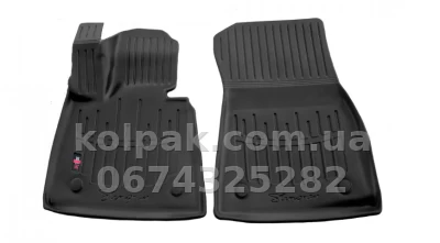 Поліуретанові килимки в салон BMW X5 G05 2018-/BMW X6 G06 2019-/BMW X7 G07 2018-, з бортиком, 2 шт., Stingray, 5027042