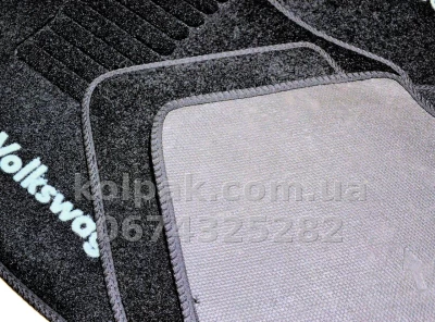 Ворсові килимки в салон Volkswagen Passat B8 2014-, чорні, 5 шт., AVTM BLCCR1674 Ворсові килимки в салон Volkswagen Passat B8 2014-, чорні, 5 шт., AVTM BLCCR1674 — фото 6
