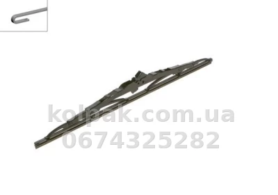 Каркасна щітка склоочисника BOSCH Twin 400 мм Bosch 3397004579 — фото 2