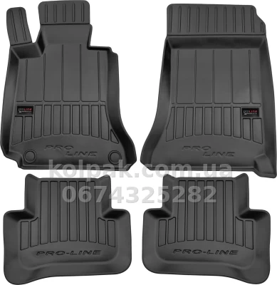 Килимки в салон Mercedes-Benz C-Class W204 2007-2013, Proline 3D, Frogum, FG 3D408005