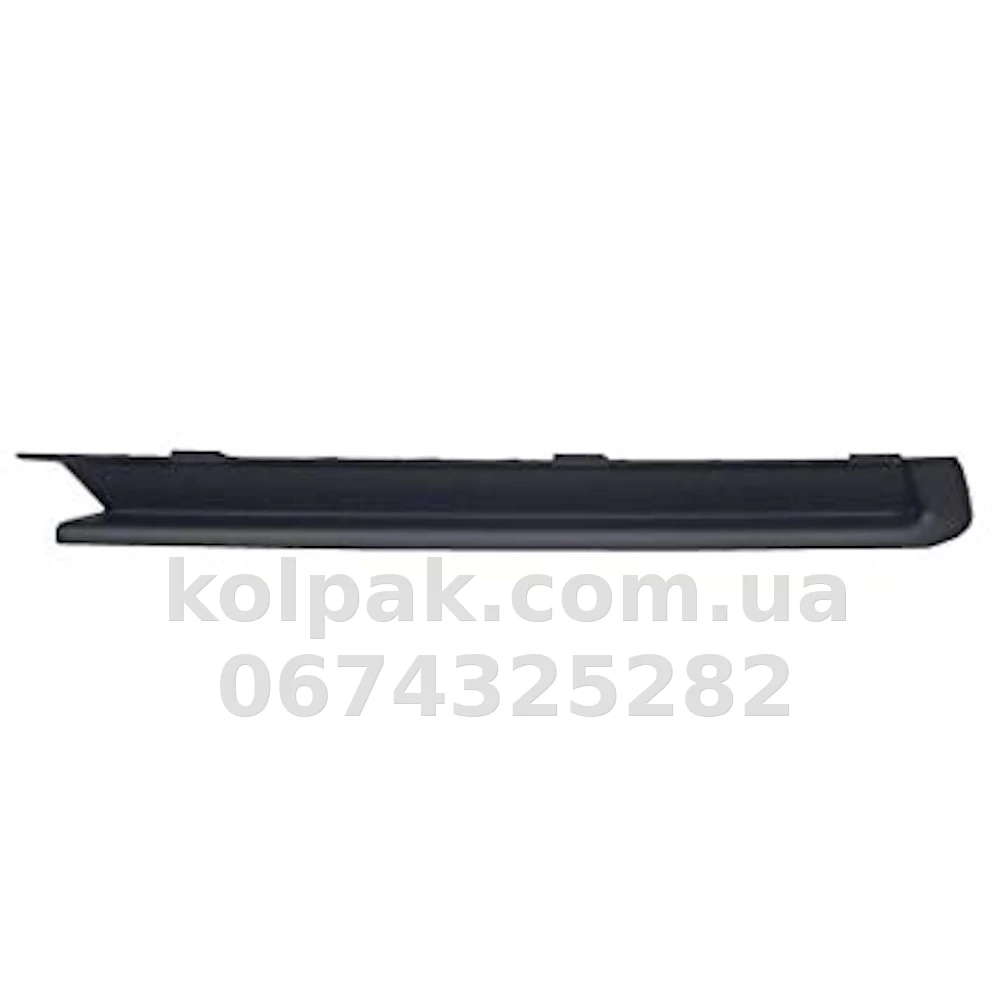 Left front bumper moulding Volkswagen Jetta 2015-2018, AVTM, 5C68072339B9, 95030731 Left front bumper moulding Volkswagen Jetta 2015-2018, AVTM, 5C68072339B9, 95030731 β photo 1