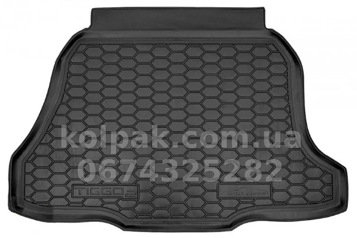 Polyurethane boot mat for Chery Tiggo 2 2017-, 111629 Avto-Gumm Polyurethane boot mat for Chery Tiggo 2 2017-, 111629 Avto-Gumm β photo 1