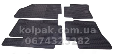 Floor mats for Kia Rio 3 2011-/Hyundai Accent 2010-, 4 pcs, Polytep, 84654 Floor mats for Kia Rio 3 2011-/Hyundai Accent 2010-, 4 pcs, Polytep, 84654 β photo 2