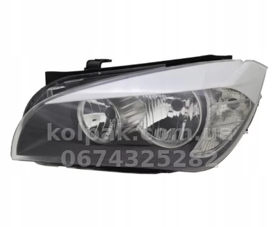 Front right headlight BMW X1 E84 2009-2012, electric adjustment, without levelling motor, without bulbs, Depo, 4441173LLDEM2 — photo 2