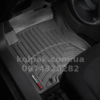 Килимки в салон Nissan Rogue 2007-2013, з бортиком, передні, чорні, Weathertech 441351 Килимки в салон Nissan Rogue 2007-2013, з бортиком, передні, чорні, Weathertech 441351 — фото 2