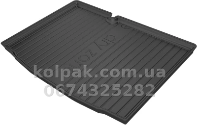 Boot mat for Skoda Fabia HB 2014-, without two-level boot floor, Dry-Zone, Frogum FG DZ549796 — photo 2