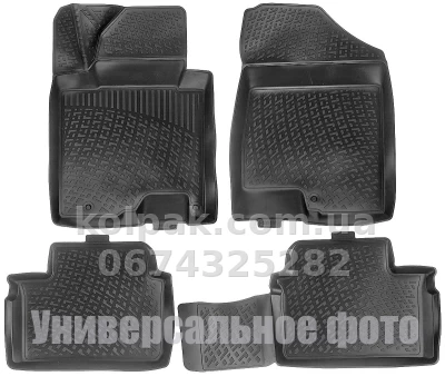 Поліуретанові килимки в салон Skoda Superb 2008-, L.Locker, 216040301