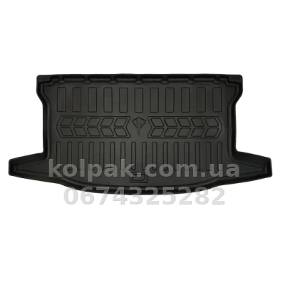 Килимок у багажник Toyota Yaris XP13 HB 2011-2020 верхня полиця, з бортиком, поліуретан Stingray 6022591