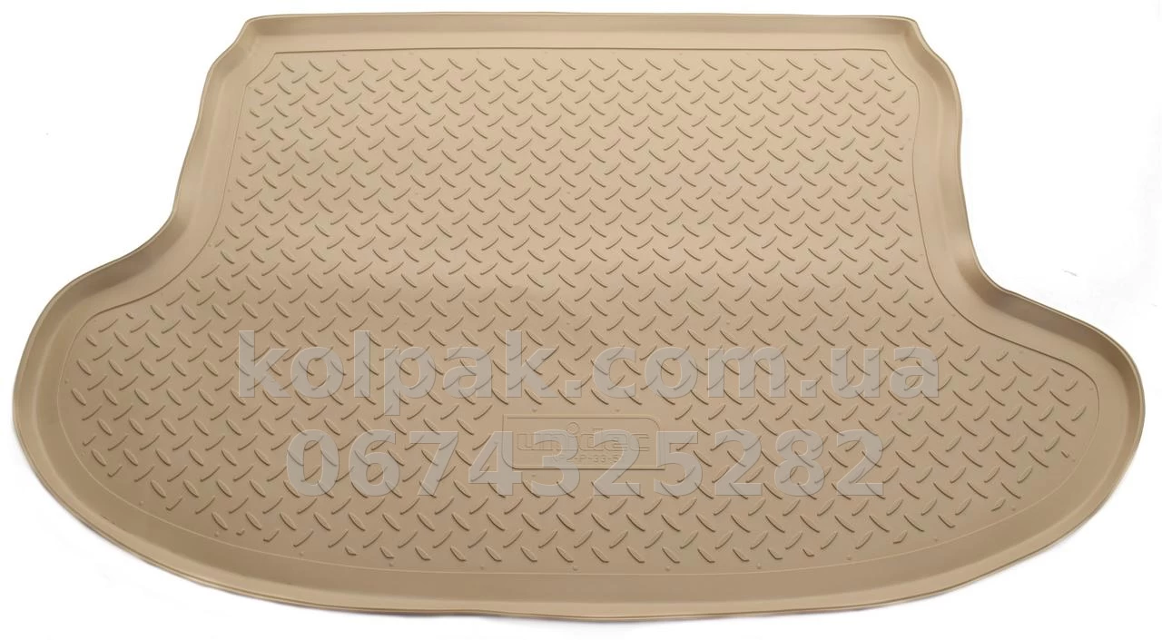 Polyurethane boot mat for Infiniti FX50 S51 2008-2012, beige, Norplast NPL-P-33-51B Polyurethane boot mat for Infiniti FX50 S51 2008-2012, beige, Norplast NPL-P-33-51B β photo 1