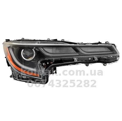 Передня права фара Toyota Corolla E21 2019- HB/SD, USA, механічне регулювання, без ламп (LED.W5W) (SE/XSE/XLE), Depo, 31211BDRAS2 Передня права фара Toyota Corolla E21 2019- HB/SD, USA, механічне регулювання, без ламп (LED.W5W) (SE/XSE/XLE), Depo, 31211BDRAS2