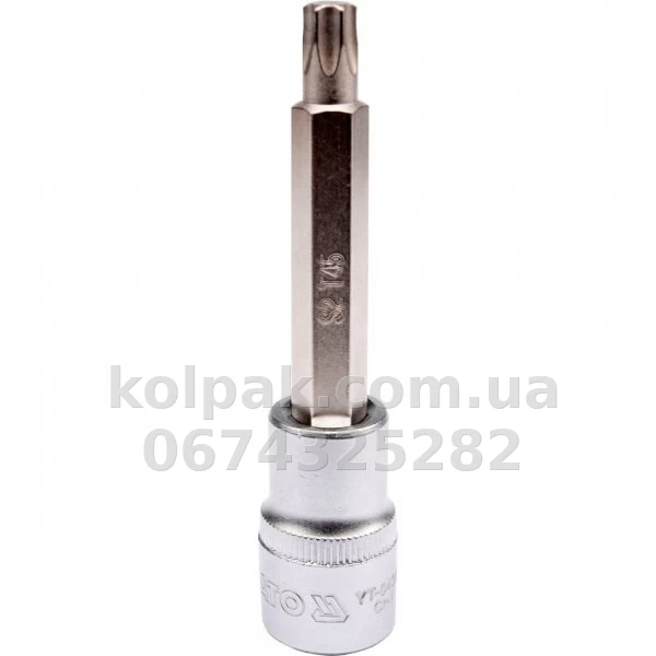 Socket 1/2 with bit Torx extended T45 Yato YT-04325 Socket 1/2 with bit Torx extended T45 Yato YT-04325 β photo 1