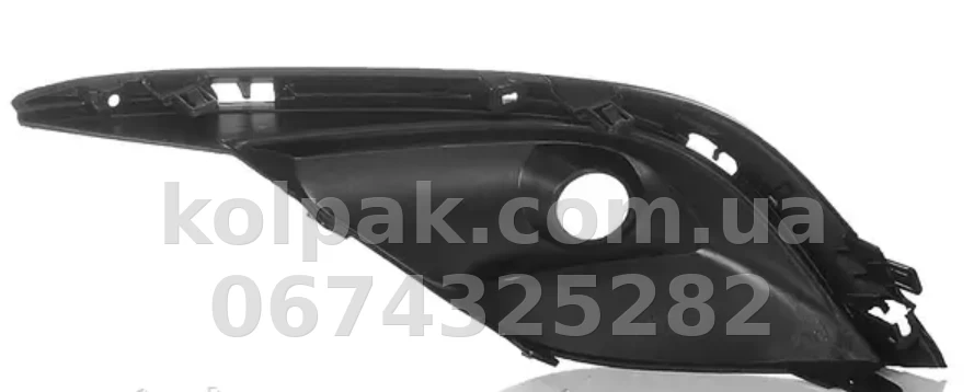 Kratka zderzaka prawa Mazda 6 GJ 2016-2018, EUR/USA, czarna, AVTM, G46L50C11A, 184425912 Kratka zderzaka prawa Mazda 6 GJ 2016-2018, EUR/USA, czarna, AVTM, G46L50C11A, 184425912 — zdjęcie 1
