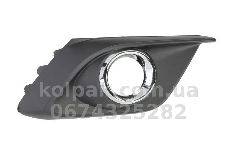 Kratka zderzaka prawa Mazda 3 BM 2013-2016, z otworem na światło przeciwmgielne, AVTM, BJE150C11A, 4424 922 Kratka zderzaka prawa Mazda 3 BM 2013-2016, z otworem na światło przeciwmgielne, AVTM, BJE150C11A, 4424 922 — zdjęcie 1