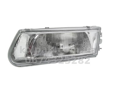 Передня ліва фара Mitsubishi Carisma 1996-1999, H4, електричне регулювання, Depo, 214-1153L-LD-EM