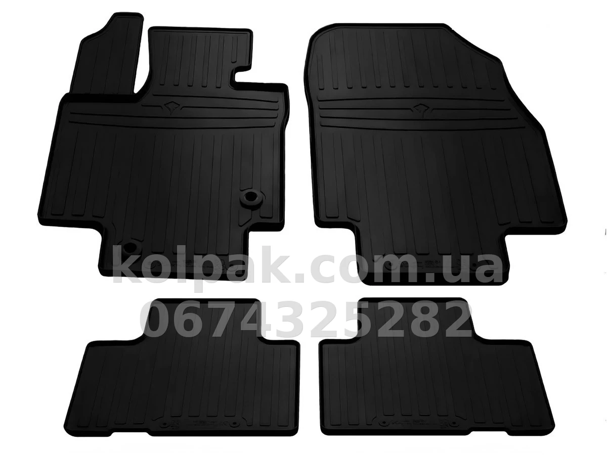 Floor mats for Toyota Highlander XU70 2019-, with plastic clips TL, 4 pcs, Stingray, 1022544 Floor mats for Toyota Highlander XU70 2019-, with plastic clips TL, 4 pcs, Stingray, 1022544 β photo 1