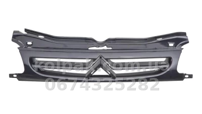 Решітка радіатора Citroen Berlingo/Peugeot Partner 1997-2002, під фарбування, AVTM, 180550990