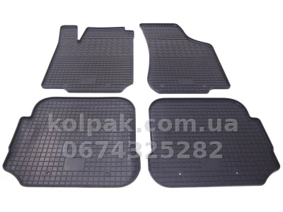 Floor mats for Skoda Octavia Tour 1997-/Volkswagen Golf 4 1997-2003/Volkswagen Bora 1997-/Seat Toledo 2 1999-, 4 pcs, Polytep, 76443 Floor mats for Skoda Octavia Tour 1997-/Volkswagen Golf 4 1997-2003/Volkswagen Bora 1997-/Seat Toledo 2 1999-, 4 pcs, Polytep, 76443 β photo 2