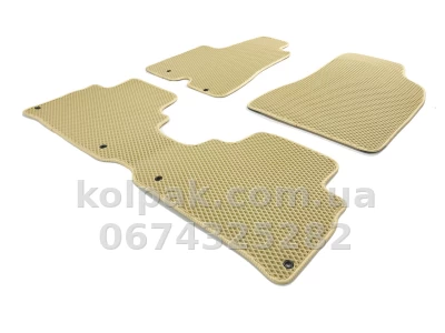 Килимки в салон Lexus RX 2003-2009, EVA, бежеві, 3 шт., AVTM BGEV1300 Килимки в салон Lexus RX 2003-2009, EVA, бежеві, 3 шт., AVTM BGEV1300