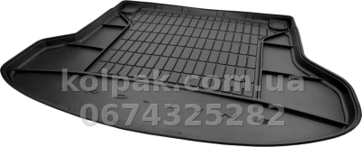 Boot mat for Kia ProCeed 2018-, without two-level boot floor, without subwoofer, with side recesses, Pro-Line, Frogum FG TM406025 — photo 3