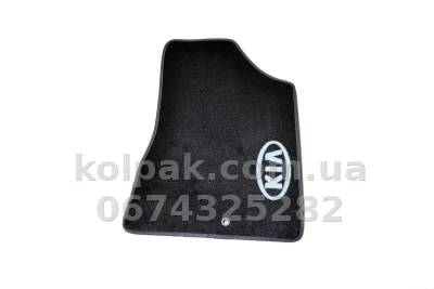 Ворсові килимки в салон Kia Sorento 2012-2015, 5 місць, чорні, AVTM BLCCR1277 Ворсові килимки в салон Kia Sorento 2012-2015, 5 місць, чорні, AVTM BLCCR1277 — фото 3