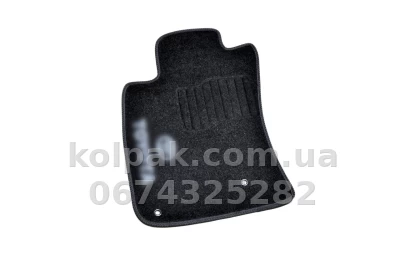 Ворсові килимки в салон Toyota Land Cruiser Prado 120 2003-2009, чорні, 5 шт., AVTM GRCR163612 Ворсові килимки в салон Toyota Land Cruiser Prado 120 2003-2009, чорні, 5 шт., AVTM GRCR163612 — фото 4