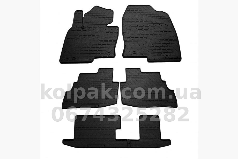 Килимки в салон Mazda CX-9 2017- 6 шт., Stingray, 1011116 Килимки в салон Mazda CX-9 2017- 6 шт., Stingray, 1011116 — фото 1
