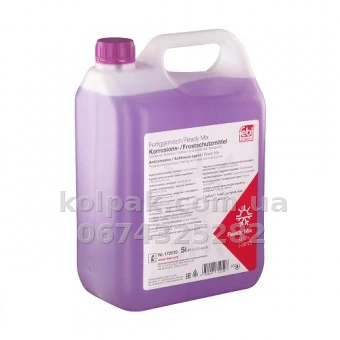 Płyn niezamarzający Febi Ready Mix -35C, G12+, fioletowy, 5 L FEBI 172010 Płyn niezamarzający Febi Ready Mix -35C, G12+, fioletowy, 5 L FEBI 172010 — zdjęcie 1