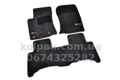 Ворсові килимки в салон Toyota Land Cruiser Prado 150 2013-, 5 місць, Premium, чорні, AVTM BLCLX1638 Ворсові килимки в салон Toyota Land Cruiser Prado 150 2013-, 5 місць, Premium, чорні, AVTM BLCLX1638