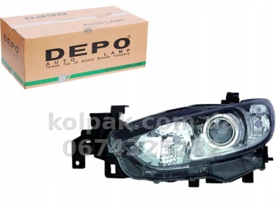 Передня ліва фара Mazda 6 (GJ) 2012-2016, EUR/USA, електричне регулювання, без ламп (H11/H15/WY21W/W5W), Depo, 2161167LLDEM2 Передня ліва фара Mazda 6 (GJ) 2012-2016, EUR/USA, електричне регулювання, без ламп (H11/H15/WY21W/W5W), Depo, 2161167LLDEM2