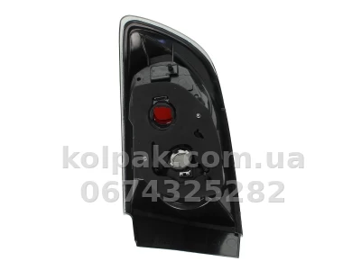 Rear left light Mazda 3 SD 2004-2009, outer, black, Depo, 216-1972L-UE — photo 2