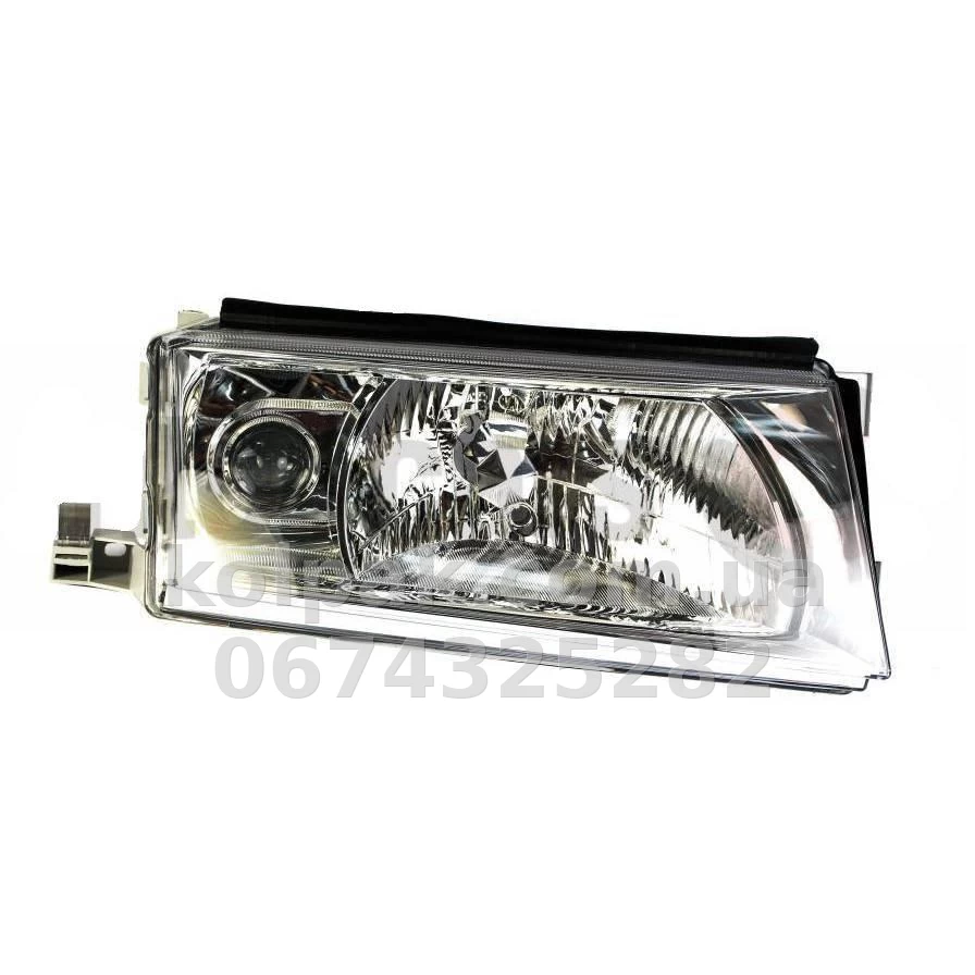 Front right headlight Skoda Octavia Tour 2000-2012, H4/H3, electric adjustment, without motor, Depo, 665-1106R-LDEMF Front right headlight Skoda Octavia Tour 2000-2012, H4/H3, electric adjustment, without motor, Depo, 665-1106R-LDEMF β photo 1