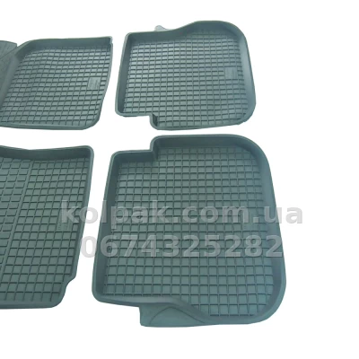 Floor mats for Volkswagen Caddy 3 2K 2003-2020, with raised edges, 4 pcs, Polytep, 65464 Floor mats for Volkswagen Caddy 3 2K 2003-2020, with raised edges, 4 pcs, Polytep, 65464 β photo 2