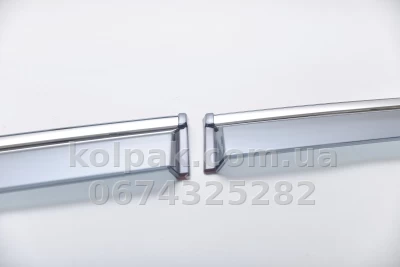 Owiewki szyb do Toyota Rav4 2019–2023 HAVOC — z chromowaną listwą — zdjęcie 6