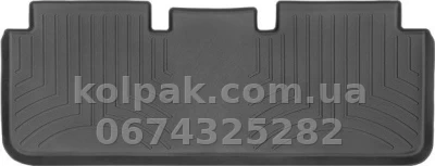 Килимки в салон Tesla Model S 2020-, задні, чорні, Weathertech 448122 Килимки в салон Tesla Model S 2020-, задні, чорні, Weathertech 448122