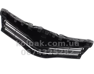 Решітка радіатора Toyota Yaris 2011-2014, чорна, без хромованого молдинга, AVTM, 187028990 Решітка радіатора Toyota Yaris 2011-2014, чорна, без хромованого молдинга, AVTM, 187028990