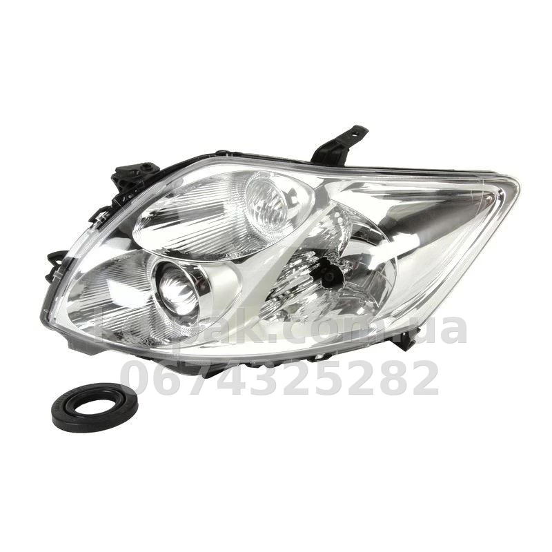 Передня ліва фара Toyota Auris 2007-2009, H11/HB3, електричне регулювання, Depo, 212-11M5L-LD-EM Передня ліва фара Toyota Auris 2007-2009, H11/HB3, електричне регулювання, Depo, 212-11M5L-LD-EM — фото 1