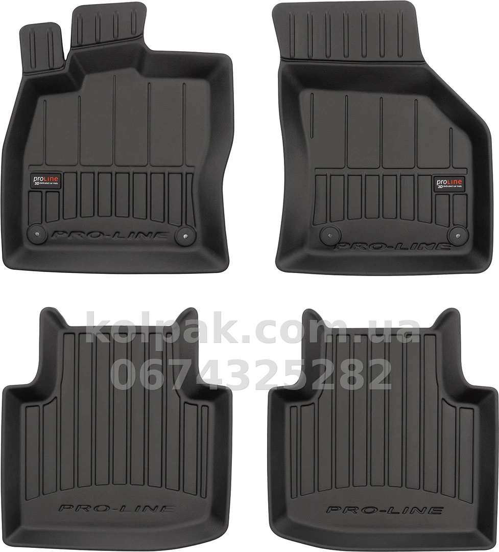 Килимки в салон Skoda Superb 2015-, Proline 3D, Frogum, FG 3D407046 Килимки в салон Skoda Superb 2015-, Proline 3D, Frogum, FG 3D407046 — фото 1