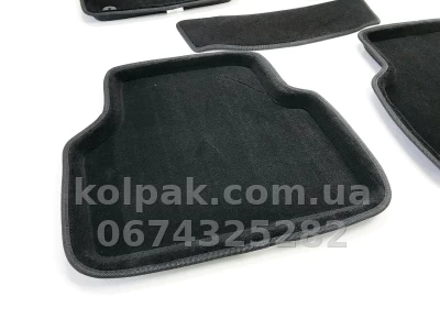 Carpet floor mats for Volkswagen Tiguan 2008-2016, black, 5 pcs, Seintex, 83712 Carpet floor mats for Volkswagen Tiguan 2008-2016, black, 5 pcs, Seintex, 83712 β photo 5