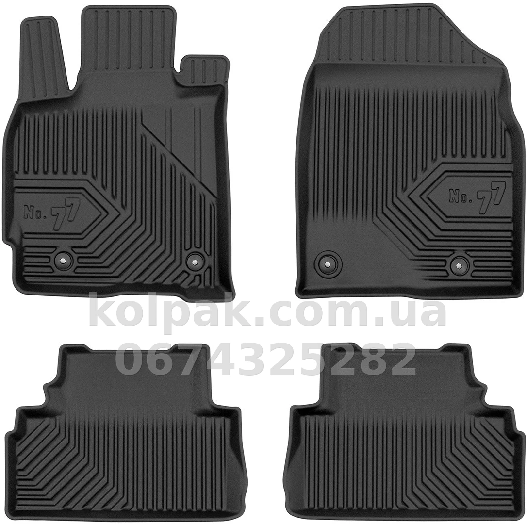 Floor mats for Mazda CX-7 2006-2012, front-wheel drive, Frogum, FG 77425606 Floor mats for Mazda CX-7 2006-2012, front-wheel drive, Frogum, FG 77425606 β photo 1