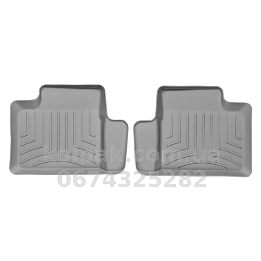 Килимки в салон Mercedes-Benz GL-Class/ML-Class 2005-, з бортиком, задні, сірі, Weathertech 460162 Килимки в салон Mercedes-Benz GL-Class/ML-Class 2005-, з бортиком, задні, сірі, Weathertech 460162 — фото 1