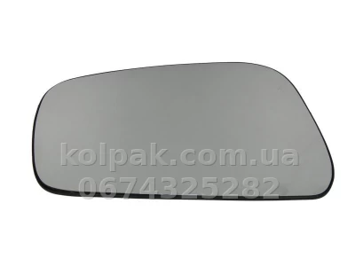 Лівий вкладиш дзеркала Nissan Navara/Pathfinder 2005-2006, опуклий, із підігрівом, AVTM, 96366EB11A, 186411558