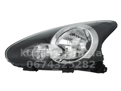 Передня ліва фара Toyota Aygo 2005-2013, H4, електричне регулювання, Depo, 212-11K2L-LD-EM Передня ліва фара Toyota Aygo 2005-2013, H4, електричне регулювання, Depo, 212-11K2L-LD-EM