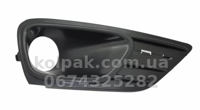 Ліва решітка бампера Fiat Linea 2013-2016, з отвором для протитуманної фари, AVTM, 735547963, 182609915