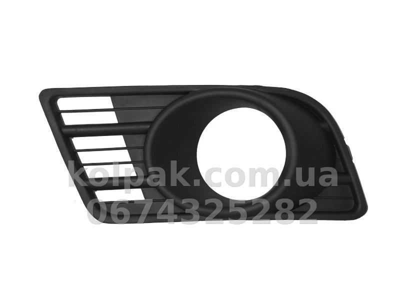 Права решітка бампера Suzuki Swift 2007-2010, з отвором для протитуманної фари, AVTM, 7175172K105PK, 6814 998 Права решітка бампера Suzuki Swift 2007-2010, з отвором для протитуманної фари, AVTM, 7175172K105PK, 6814 998 — фото 1