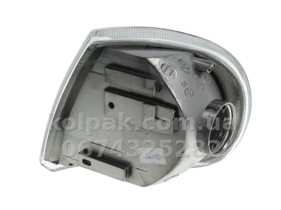 Right indicator light Skoda Felicia 1995-2001/Volkswagen Caddy 1995-2004, white, without bulb holder, Depo, 665-1501R-UE — photo 2