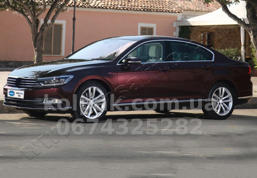 Chrome door moulding covers (8 pcs, stainless steel) Volkswagen Passat B8 2014-, OmsaLine, 7545131 Chrome door moulding covers (8 pcs, stainless steel) Volkswagen Passat B8 2014-, OmsaLine, 7545131 β photo 1