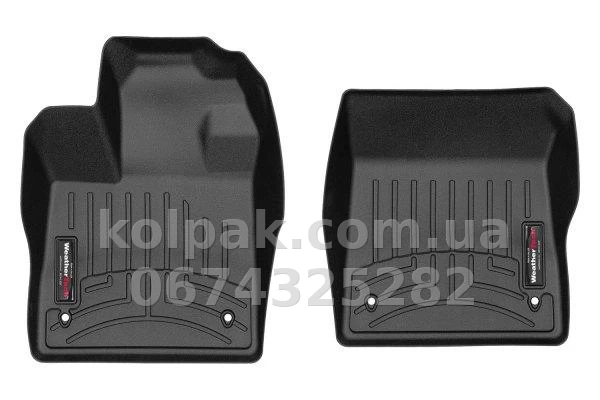 Floor mats for Jaguar I-Pace 2018-, with raised edges, front, black, Weathertech 4415131 Floor mats for Jaguar I-Pace 2018-, with raised edges, front, black, Weathertech 4415131 β photo 1